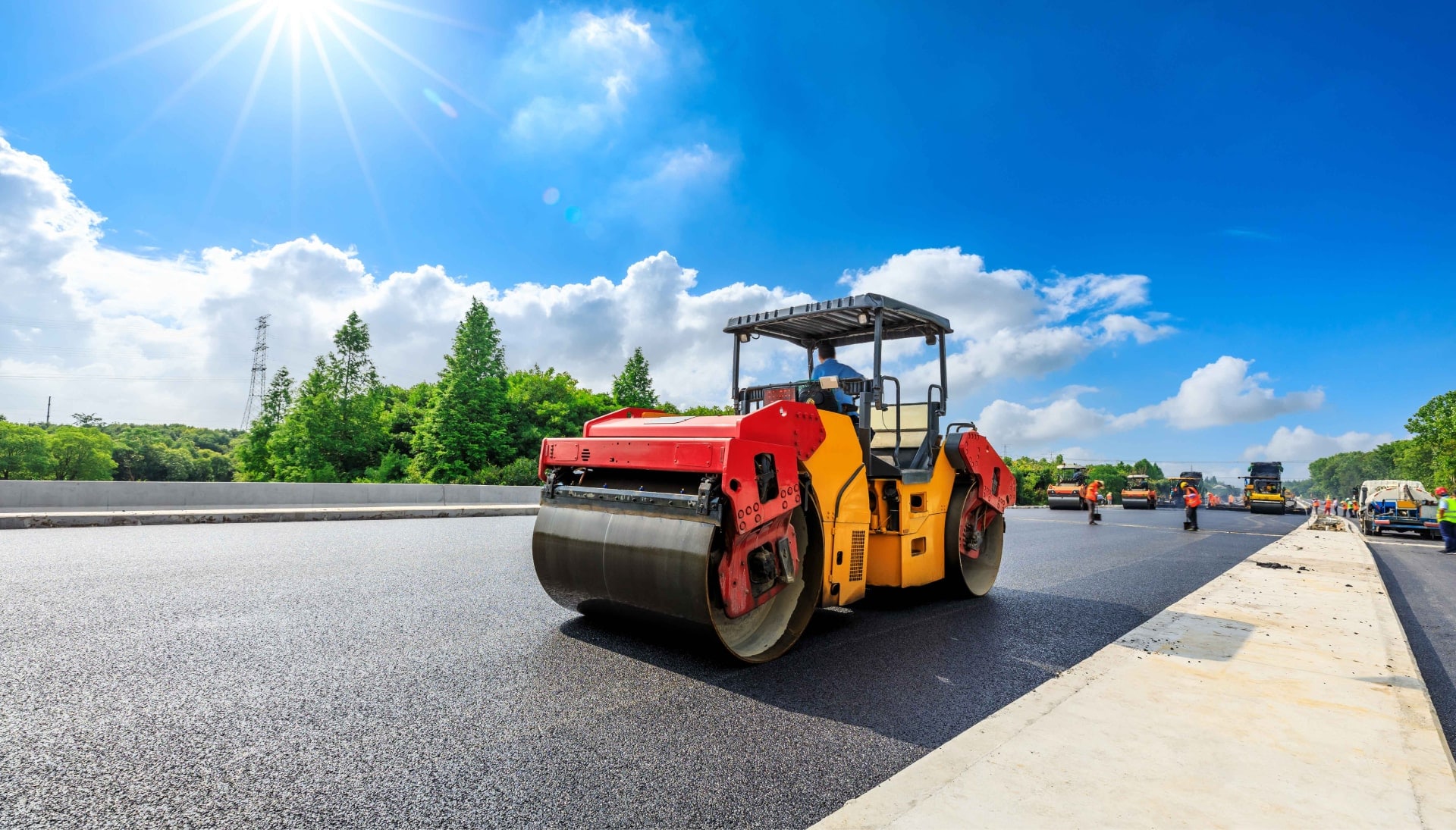 Smooth asphalt paving in Cleveland, OH creates durable surfaces.